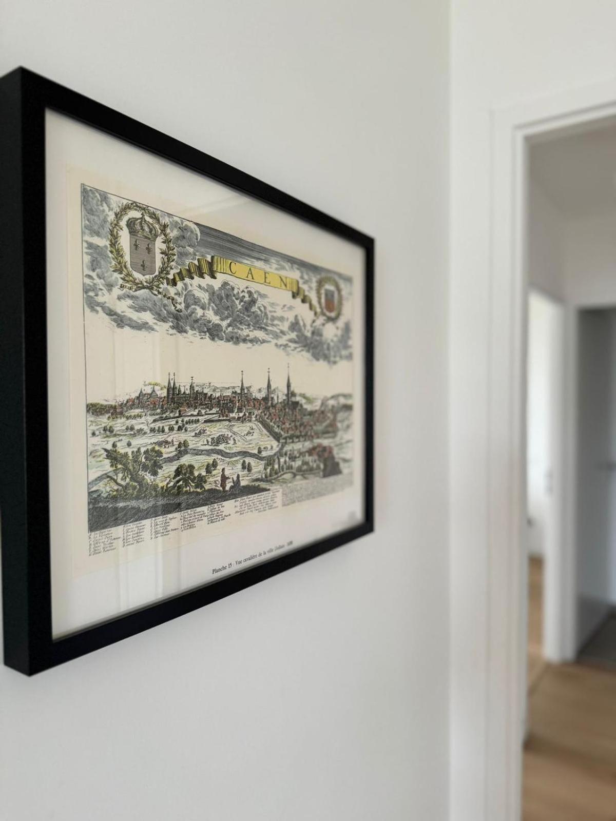 Presqu'Ile, Appartement Neuf Avec Balcon, Salle De Gym Et Parking Caen Luaran gambar